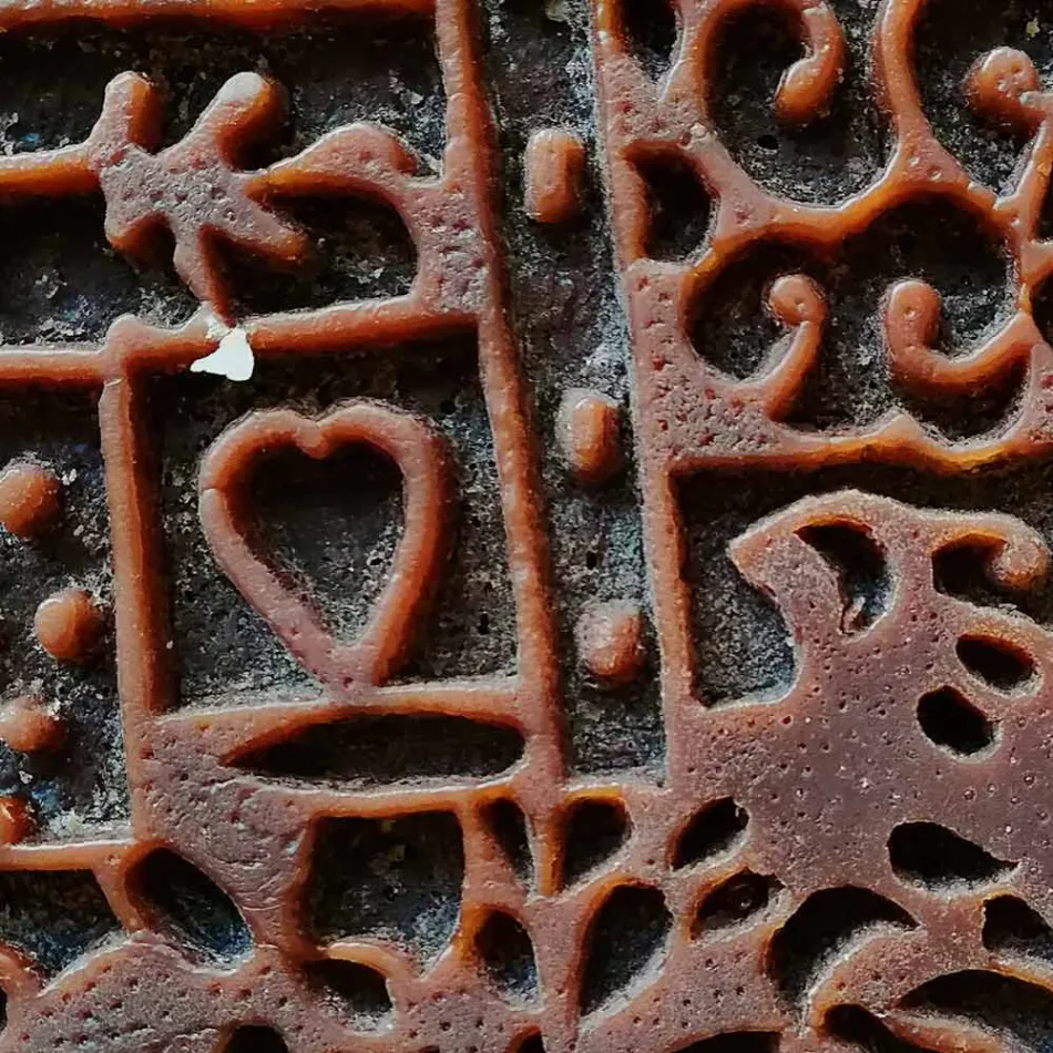 Qiri artizanal me 4 fitila në dyll aromatik Prodhuar në Itali - Tacna Viadurini