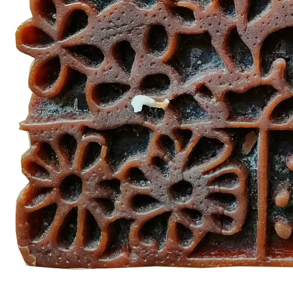 Qiri artizanal me 4 fitila në dyll aromatik Prodhuar në Itali - Tacna Viadurini