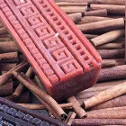 Qiri aromatike drejtkëndëshe me kanellë Artizanale Prodhuar në Itali - Alissa Viadurini