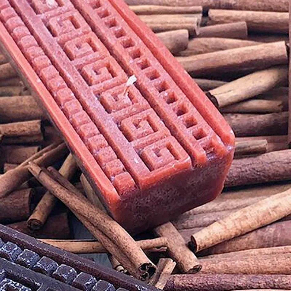 Qiri aromatike drejtkëndëshe me kanellë Artizanale Prodhuar në Itali - Alissa Viadurini