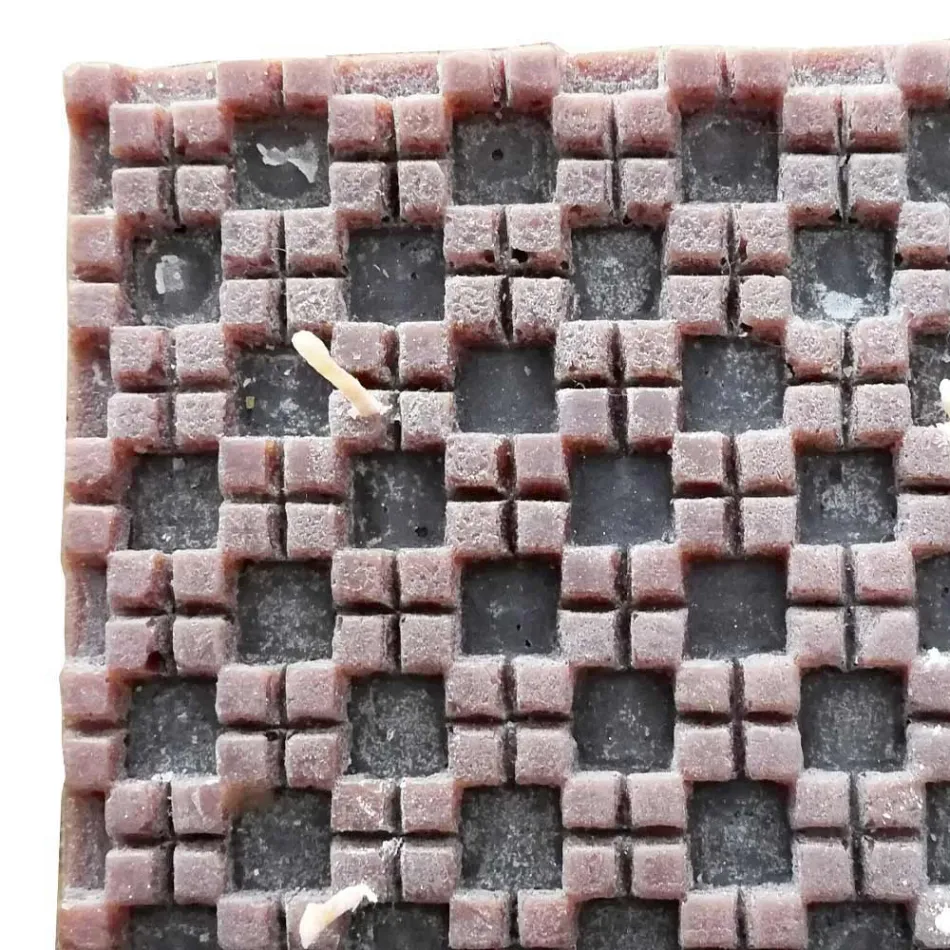 Qiri dylli me aromë kanelle me 4 fitila Made in Italy - Yuma Viadurini