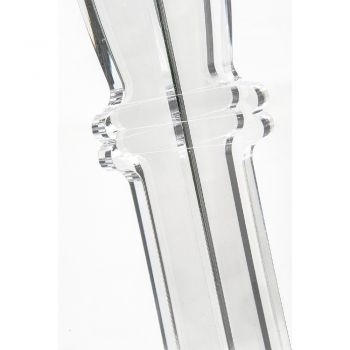 Kandelabra Plexiglass Transparente me 3 Flakë Prodhuar në Itali - Paolino