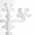 Candelabra e rilindjes së dizajnit të gjatë, 5 krahë në pleksiglasin e Aragonit Viadurini