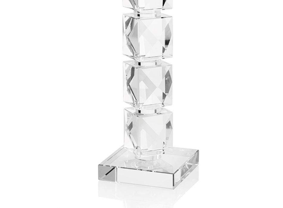 Dizajn luksoz gjeometrik Kristali Kristali i prodhuar në Itali - Engarda Viadurini