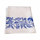 Kanavacë prej liri të artizanatit italian me model të shtypur me dorë - marka tregtare Viadurini