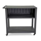 Karrocë e jashtme në alumin të lyer me dekorime të ndryshme - Hotel Viadurini