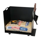 Karrocë mbajtëse çantash peleti metalik me rrota Prodhuar në Itali - Pinguino Viadurini