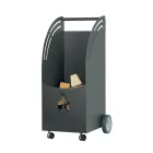 Karrocë metalike prej druri me 4 rrota Made in Italy - Ladybug Viadurini