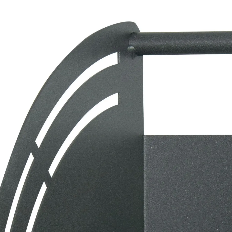 Karrocë metalike prej druri me 4 rrota Prodhuar në Itali - Coccinella Viadurini