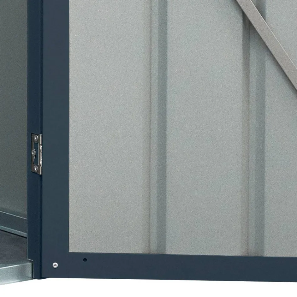 Shtresë me llamarina antraciti me dyer të varura - Cucciolo Viadurini