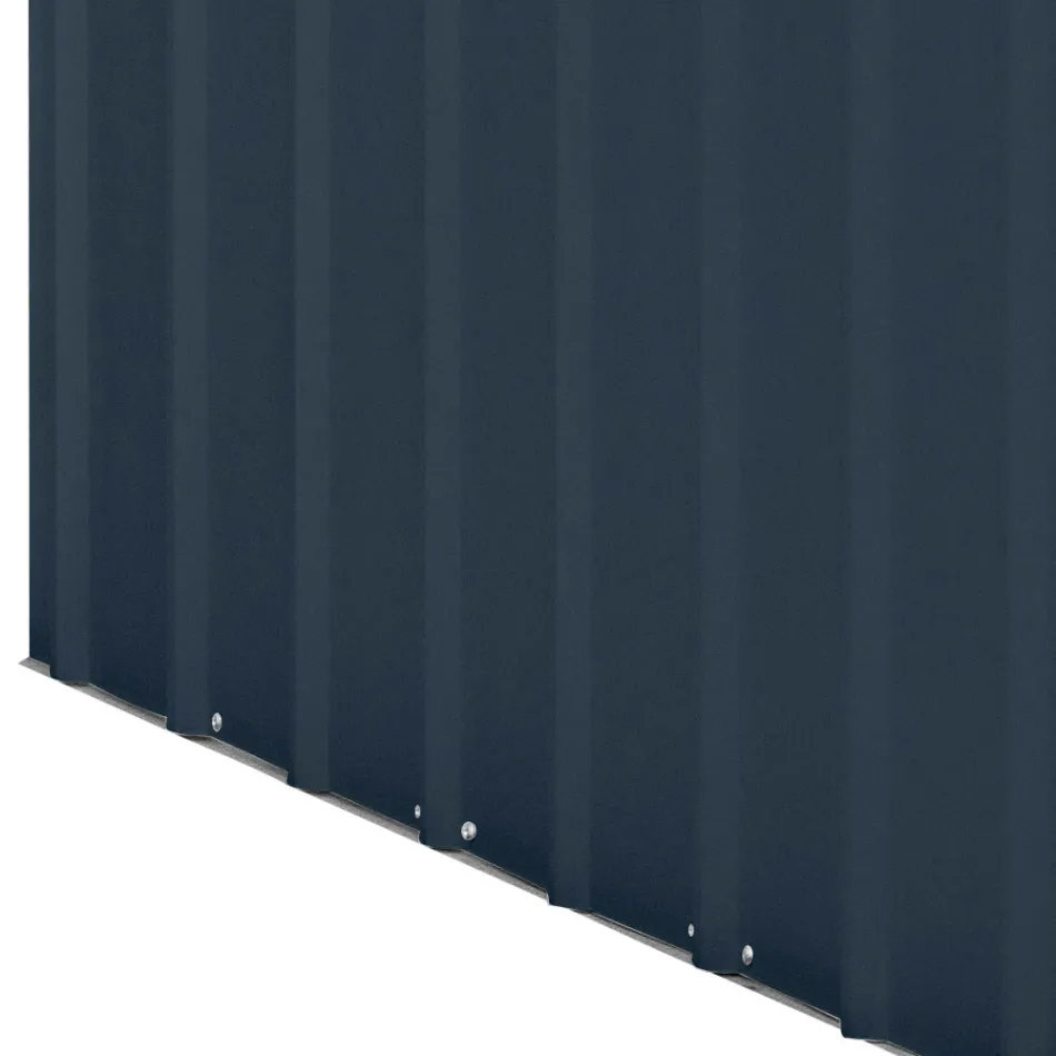 Shtresë me llamarina antraciti me dyer të varura - Cucciolo Viadurini