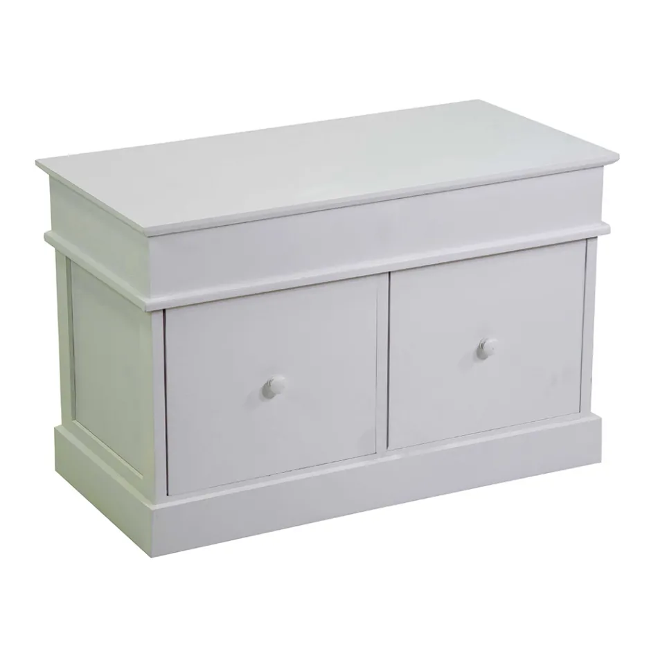 Komfort Brendshëm prej Druri me 2 Sirtarë - Meduse Viadurini