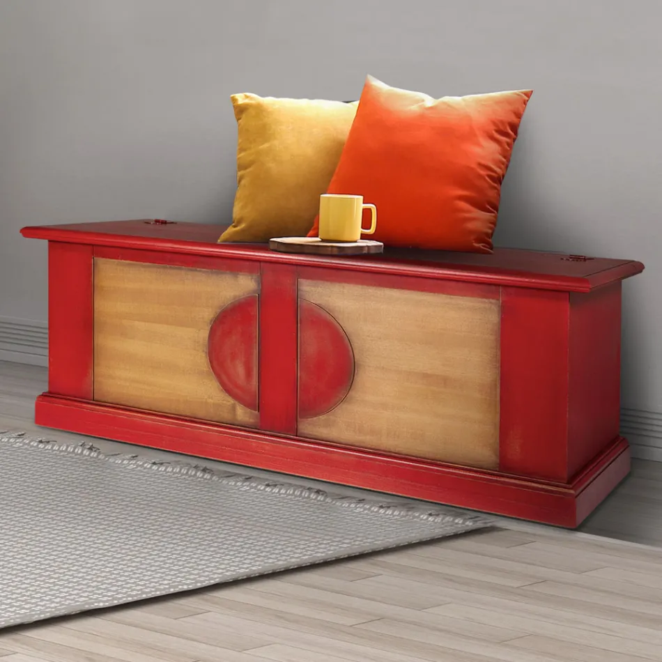 Komfort në dru të rimeso me finitura të ndryshme Prodhuar në Itali - Krishna Viadurini