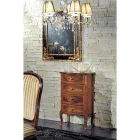 Komodë klasike në dru arre 4 ose 6 sirtarë Prodhuar në Itali - Katerine Viadurini