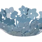 Pjesa qendrore me lule në hekur baltë, të bardhë ose blu - Marken Viadurini