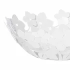 Pjesa qendrore me lule në hekur baltë, të bardhë ose blu - Marken Viadurini