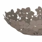 Pjesa qendrore me lule në hekur baltë, të bardhë ose blu - Marken Viadurini