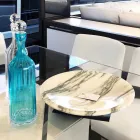 Pjesë qendrore në Brezza della Versilia Mermer dhe Metal prodhuar në Itali - Amabile Viadurini