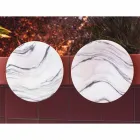 Pjesë qendrore në Brezza della Versilia Mermer dhe Metal prodhuar në Itali - Amabile Viadurini