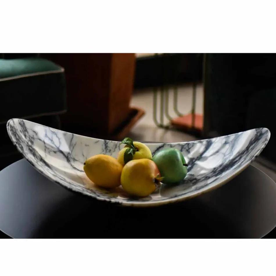 Pjesë qendrore në mermer Paonazzo nga Prodhimi në Itali - Libeccio Viadurini