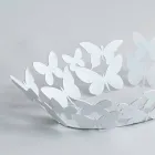 Qendër moderne ovale në hekur të bardhë ose beige të bërë në Itali - Leiden Viadurini