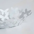 Qendër moderne ovale në hekur të bardhë ose beige të bërë në Itali - Leiden Viadurini