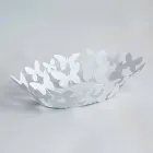 Qendër moderne ovale në hekur të bardhë ose beige të bërë në Itali - Leiden Viadurini