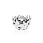 Pjesë e rrumbullakët Dizajn bashkëkohor i dekoruar me metal argjendi - Cordoba Viadurini