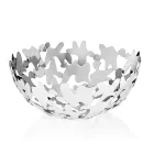 Pjesë e rrumbullakët Dizajn bashkëkohor i dekoruar me metal argjendi - Cordoba Viadurini