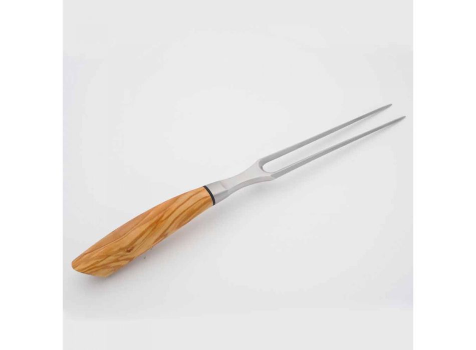 Bllok magnetik në dru me 9 thika kuzhine prodhuar në Itali - Bllok
