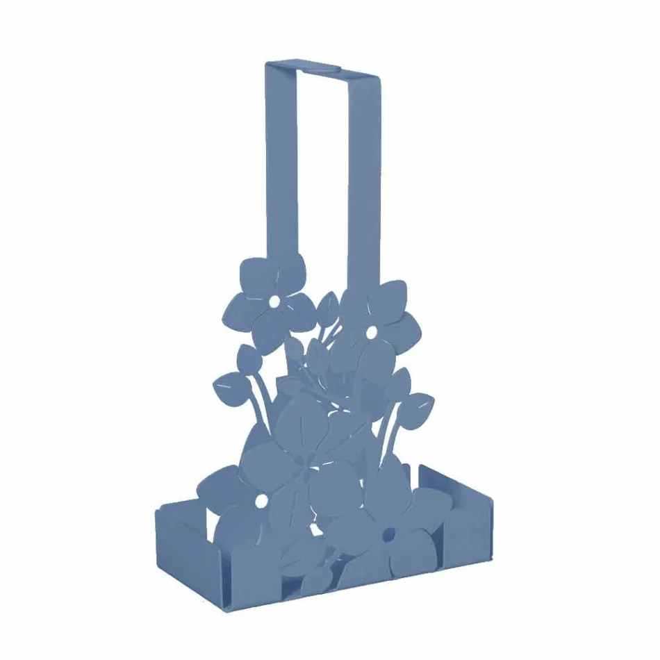 Shporta Mbajtëse në Kupën e Hekurit me Lule Dizajn Moderne Made in Italy - Marken Viadurini