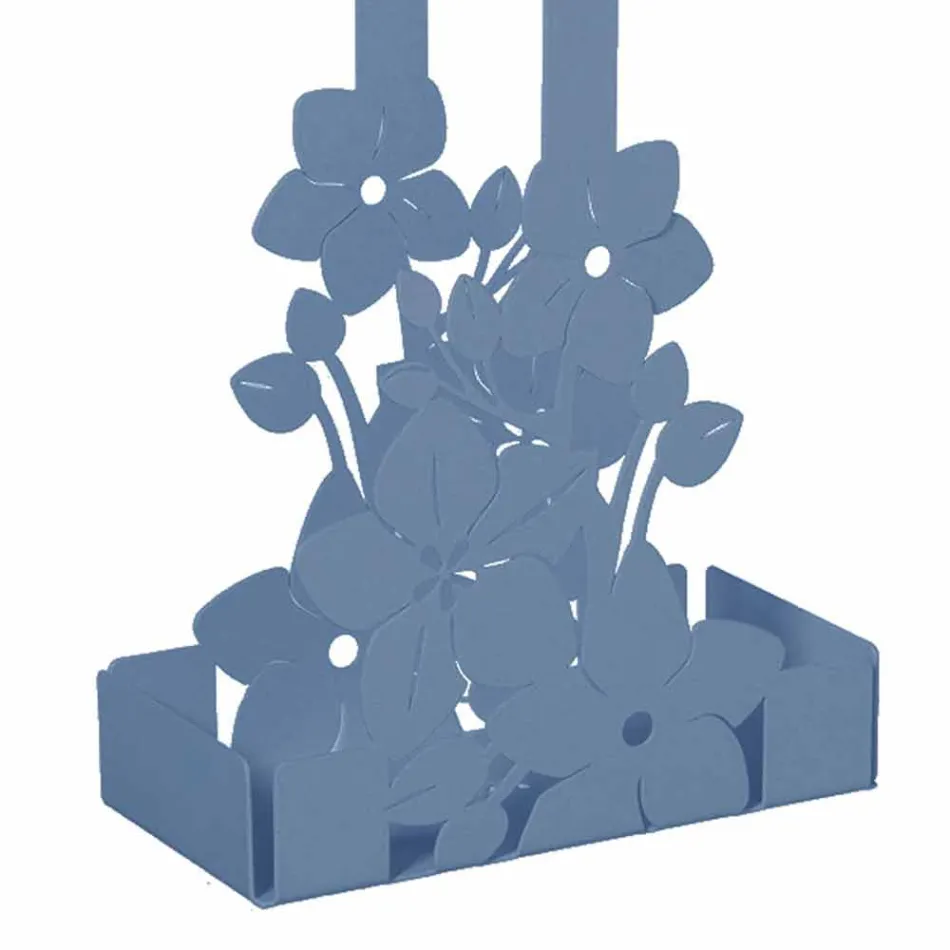 Shporta Mbajtëse në Kupën e Hekurit me Lule Dizajn Moderne Made in Italy - Marken Viadurini