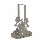 Shporta Mbajtëse në Kupën e Hekurit me Lule Dizajn Moderne Made in Italy - Marken Viadurini