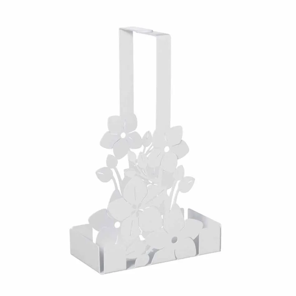 Shporta Mbajtëse në Kupën e Hekurit me Lule Dizajn Moderne Made in Italy - Marken Viadurini