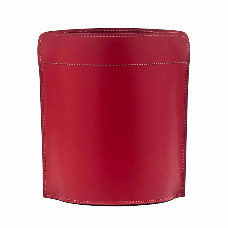 Shporta letre e mbeturinave e bërë në Itali në lëkurën e rigjeneruar Canistro Viadurini