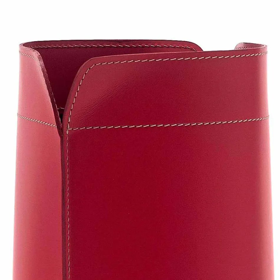 Shporta letre e mbeturinave e bërë në Itali në lëkurën e rigjeneruar Canistro Viadurini