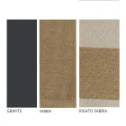 Shezllong në natyrë në hekur dhe pëlhurë të punuar me dorë prodhuar në Itali - Relax Viadurini