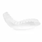 Designer Chaise longue në plexiglass transparente Josue e bërë në Itali Viadurini