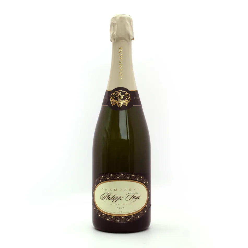 Champagne Cuvee ekskluzive për paketimin me 3 shishe Viadurini "Champagne de Vignerons" Viadurini