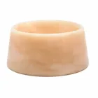 Kovë Moderne Qeni dhe Mace në Portokalli Rozë ose Mermer të Gjelbër Guatemalë - Catt Viadurini