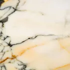 Tas i madh i rrumbullakët në Portoro ose Paonazzo mermer i bërë në Itali - xham Viadurini