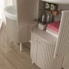 Kolona me Katër Dyer me Përpunim Cannetté Made in Italy - Karamele Viadurini