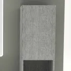 Kolonë banjo me 2 dyer në eko-dru Ambra me dizajn modern, prodhuar në Itali Viadurini