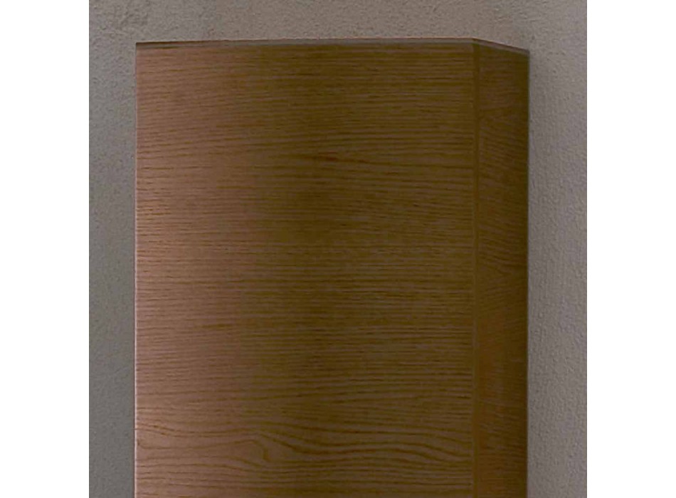 Gioia, kabinet banjo me mur dy dyer në dru lisi, i bërë në Itali Viadurini