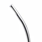 Kolona e dushit në natyrë në çelik me kokë dushi të integruar prodhuar në Itali - Yuki Viadurini