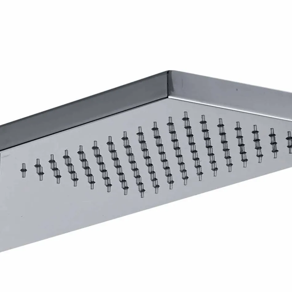 Kolona termostatike e dushit në mur në çelik të pandryshkshëm të prodhuar në Itali - Pampo Viadurini