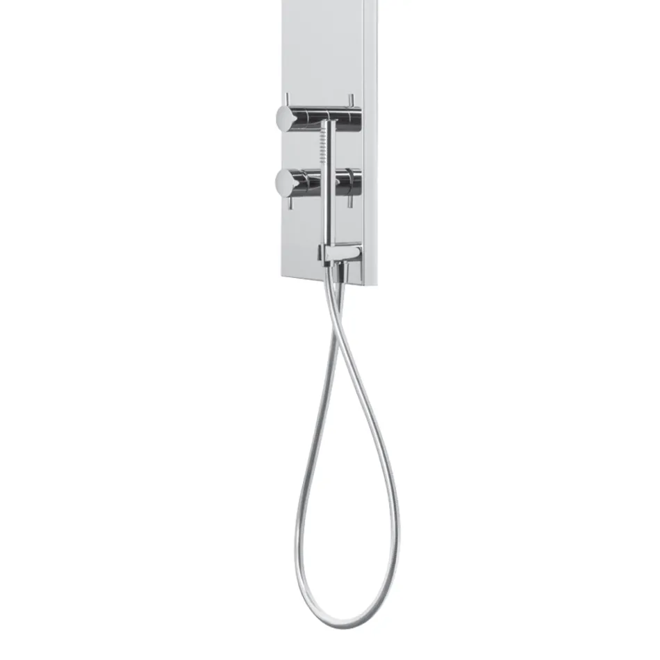 Kolona dushi çeliku me kokë dushi shiu Made in Italy - Sailor Viadurini