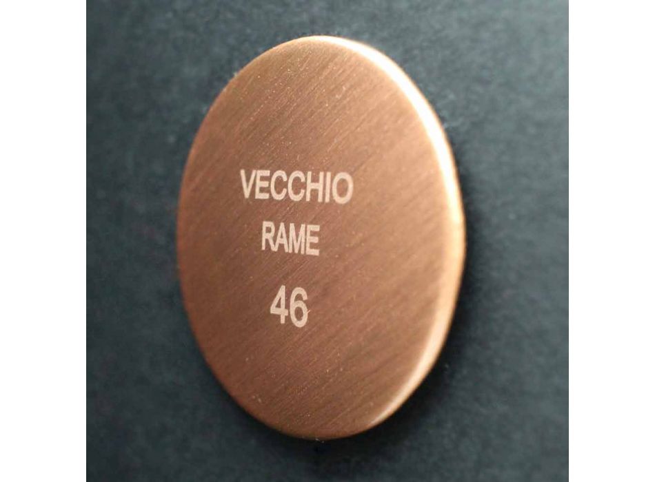 Kolonë dushi prej bronzi me kokë dushi dhe dush dore Abs prodhuar në Itali - Rimo Viadurini