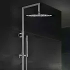 Kolona e dushit prej bronzi me kokë të rrumbullakët dushi ultra të hollë prodhuar në Itali - Merio Viadurini