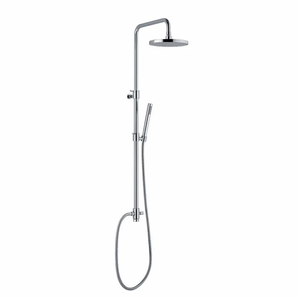 Kolonë dushi prej bronzi teleskopik dhe e rregullueshëm, prodhuar në Itali - Naspo Viadurini